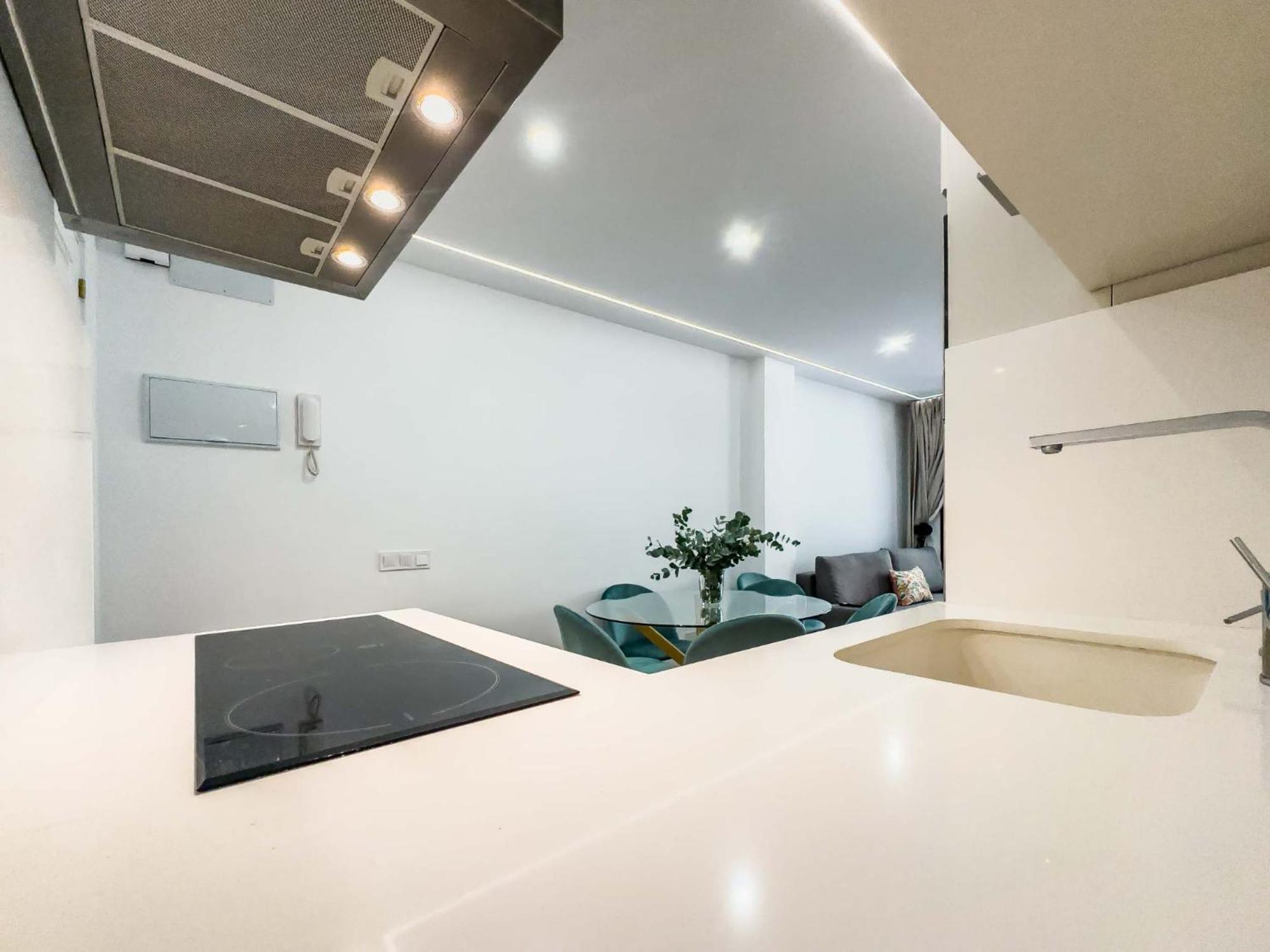 Luxury Los Boliches Beach Primera Linea De Playa ฟูเอนฮิโรลา ภายนอก รูปภาพ